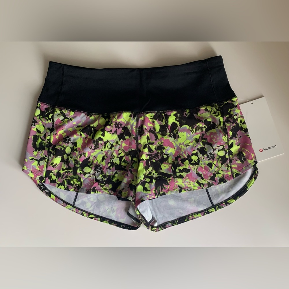 ⭐️ Host Pick ⭐️ BNWT Lululemon Speed Up High-Rise Lined Short 2.5"